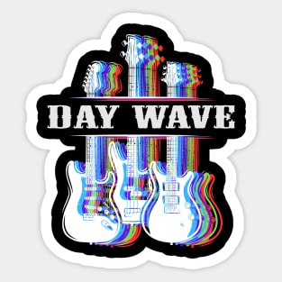 DAY WAVE BAND Sticker